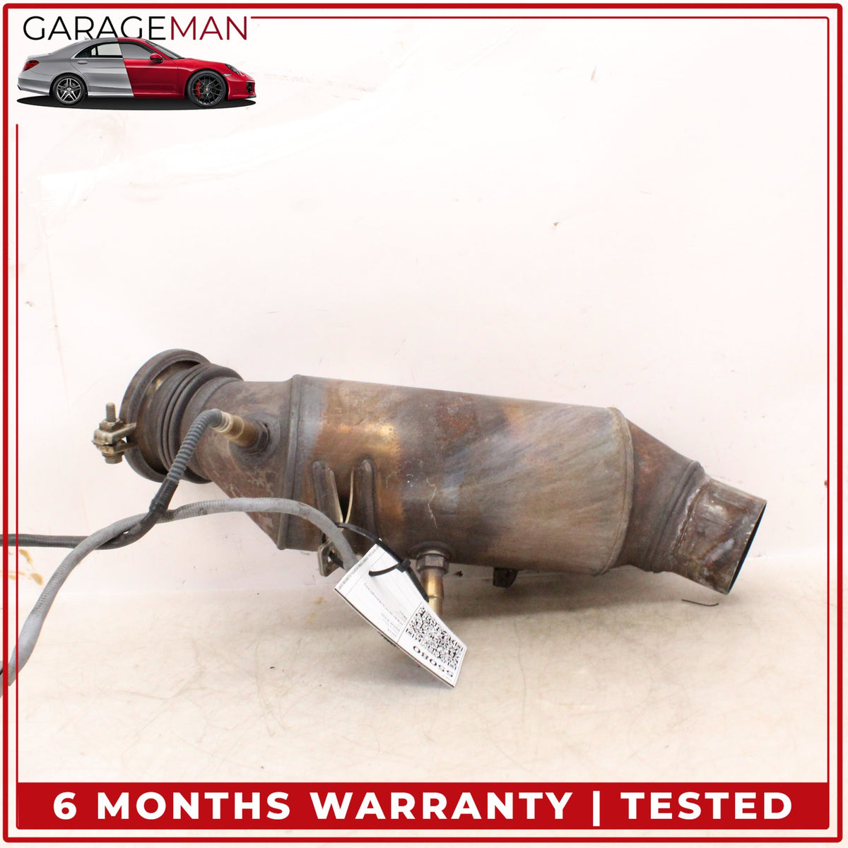 2009-2018 BMW 640i 535i 740i X5 X6 3.0L N55 Engine Exhaust Downpipe 7599198 OEM
