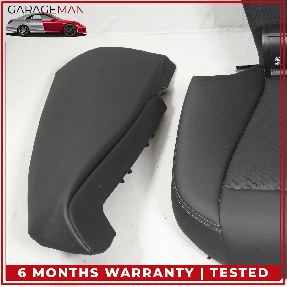 2019-2025 BMW M340i G20 Rear Upper and Lower Seat Cushion w/ Bolster Set OEM