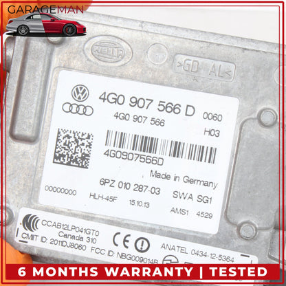 2012-2018 Audi A6 Rear Left and Right Blind Spot Radar Sensor Module Set OEM