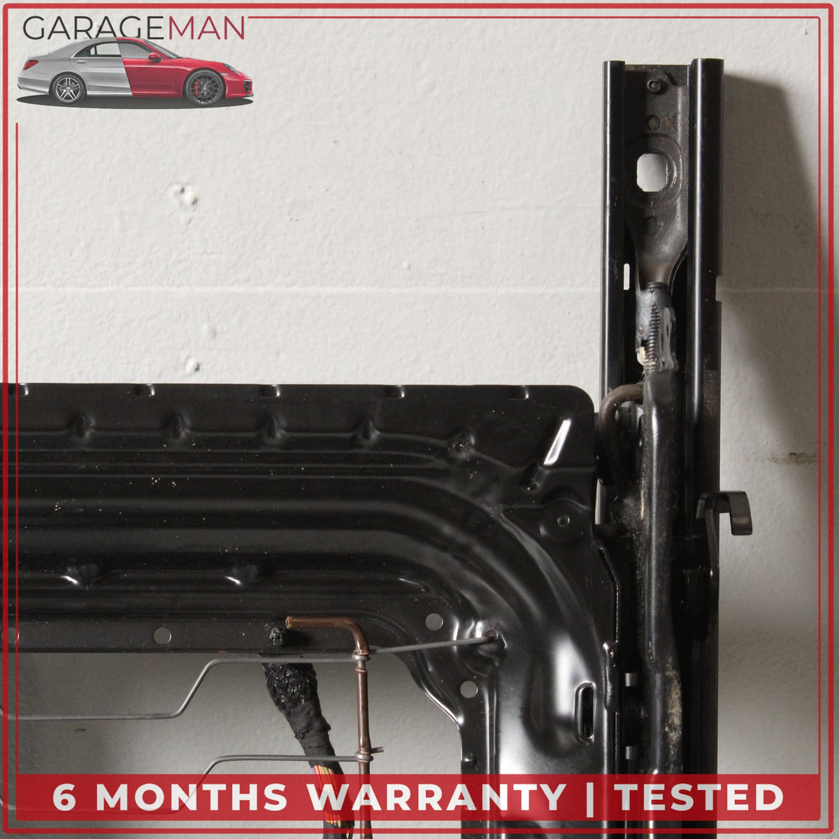 2010-2012 Range Rover L322 Front Left Seat Track Rail Frame w/ Motors OEM