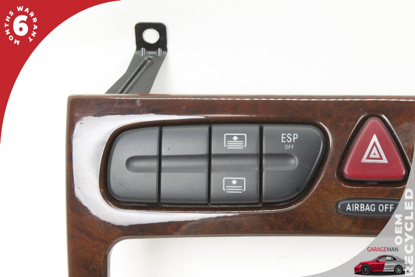 2001-2004 Mercedes W203 C240 Front Hazard Switch Control Panel 2036804639 OEM