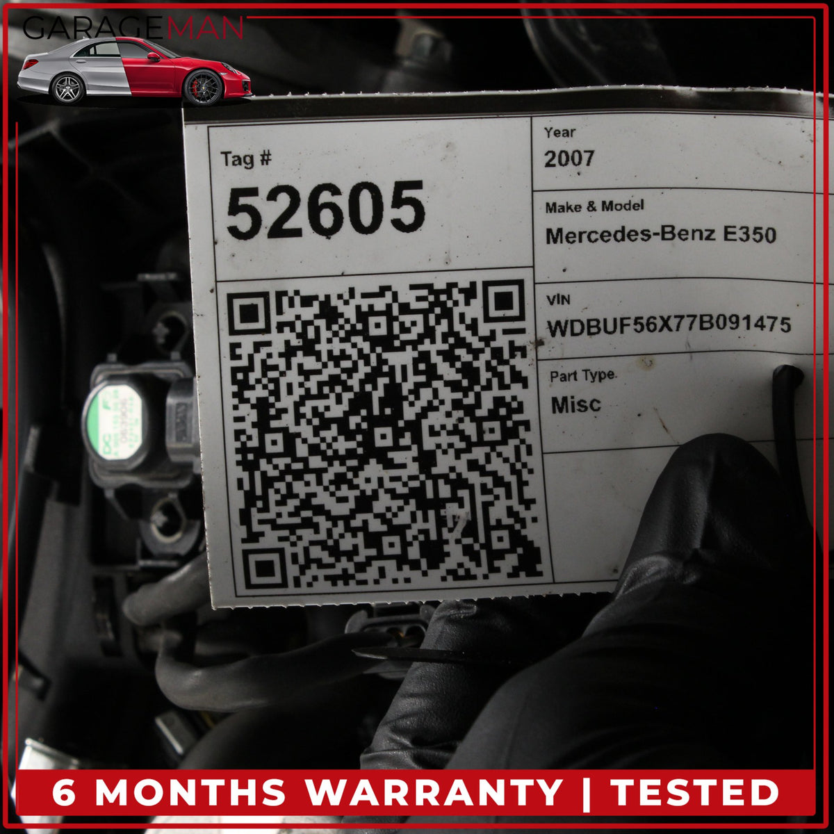2005-2011 Mercedes W211 E350 CLK350 SLK350 3.5L V6 M272 Engine Motor OEM 142K