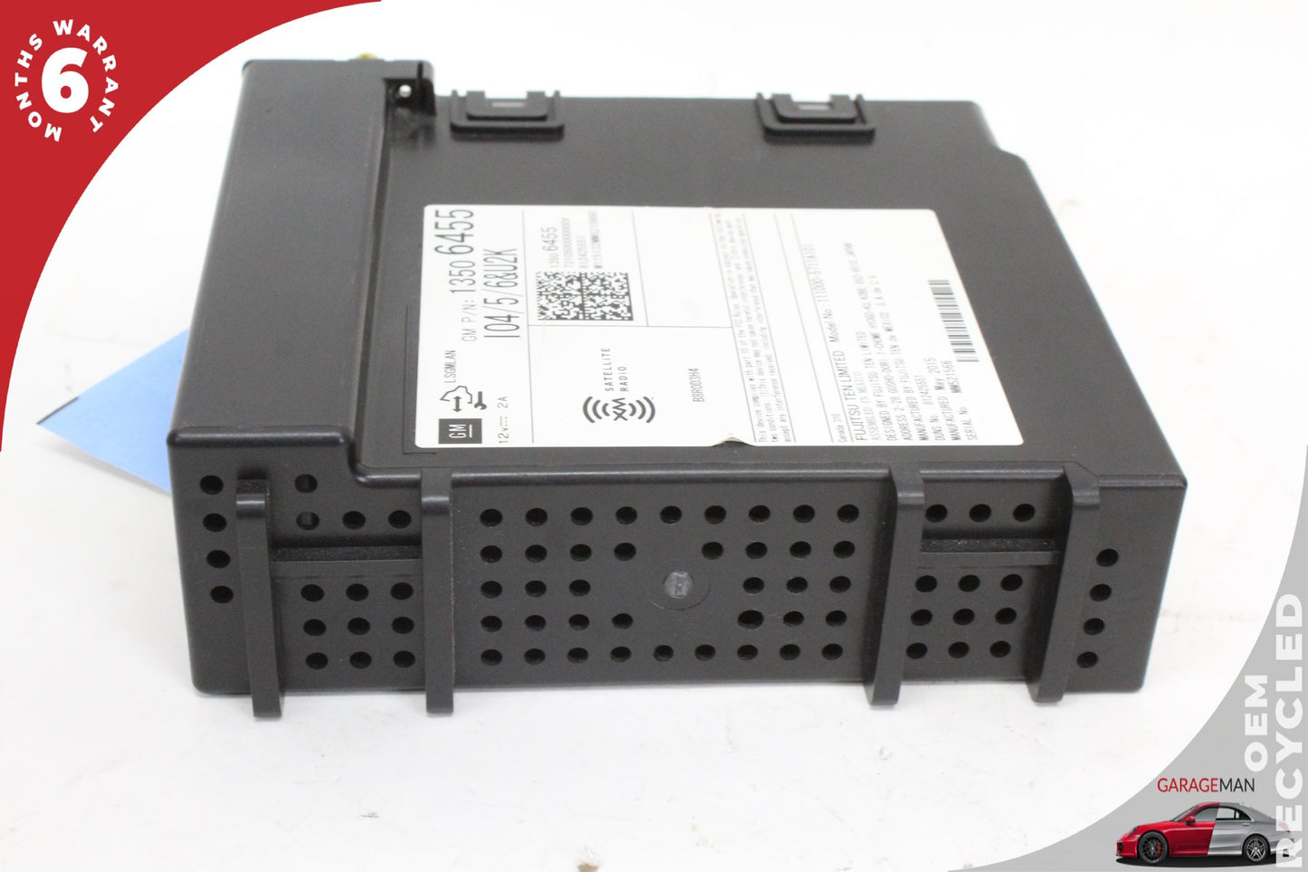 2014-2019 Chevrolet Silverado 1500 Satellite Audio Radio Receiver 13506455 OEM