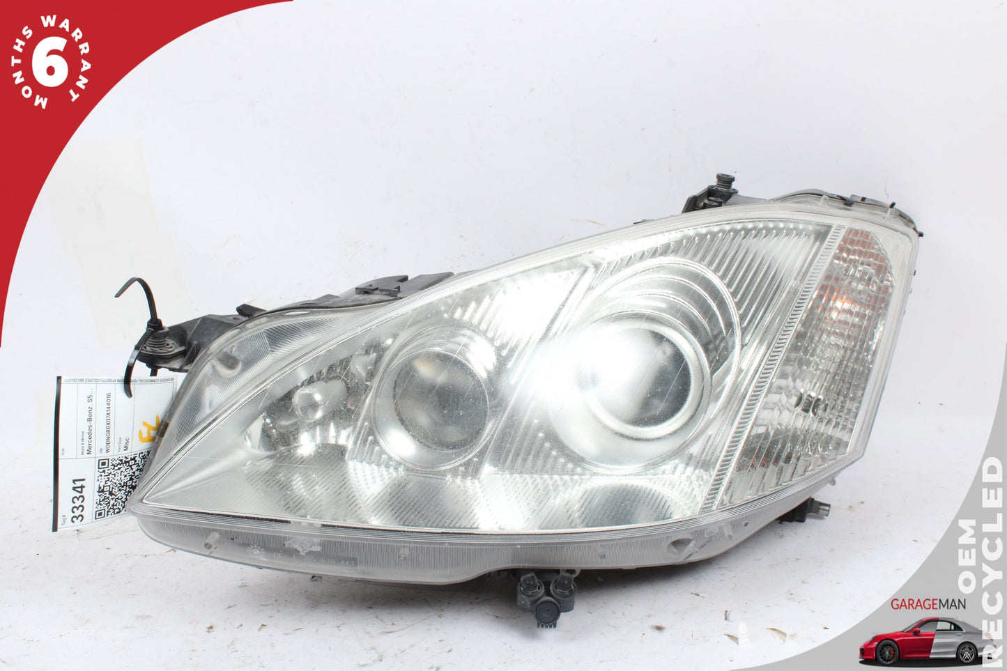 2007-2009 Mercedes W221 S550 Front Left Head Light Lamp Bi-Xenon 2218206561 OEM