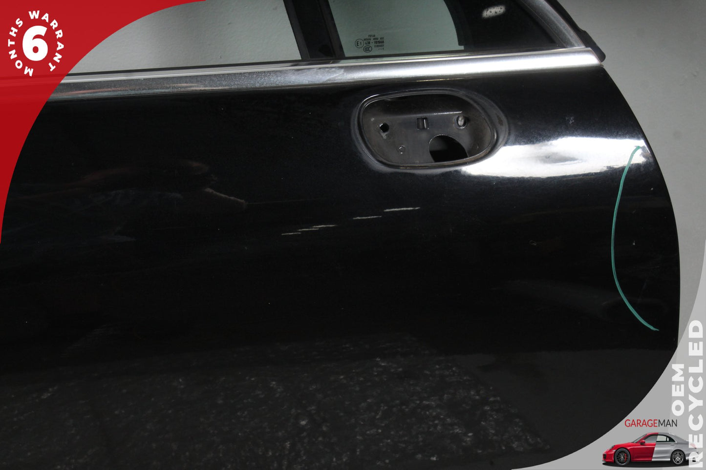 2011-2018 Porsche Cayenne 958 Front Right Side Door Shell Black 95853101200 OEM