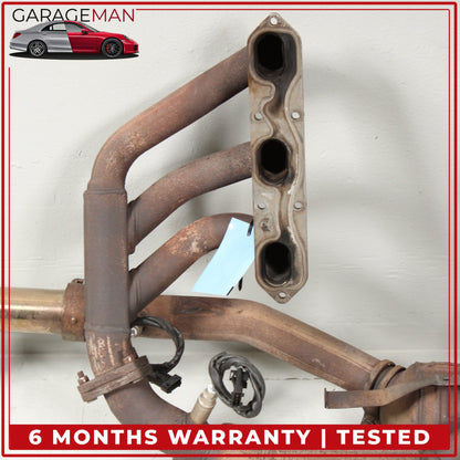 1999-2002 Porsche 911 996 Complete Exhaust (Manifold, Downpipe, Muffler) OEM