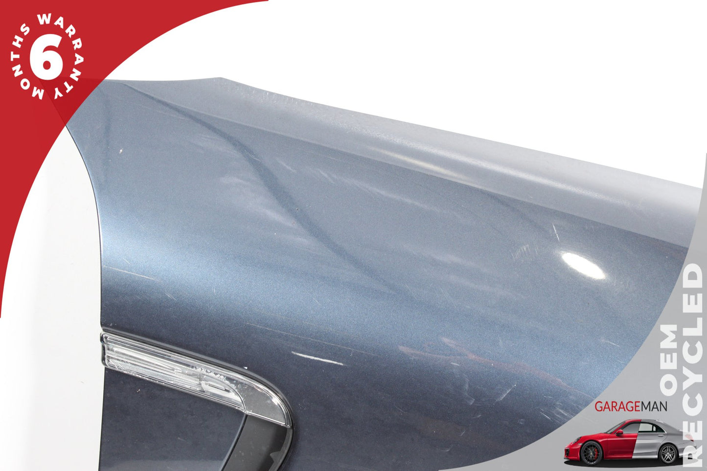 2010-2013 Porsche Panamera 970 Front Right Fender Panel Blue 97050303201 OEM