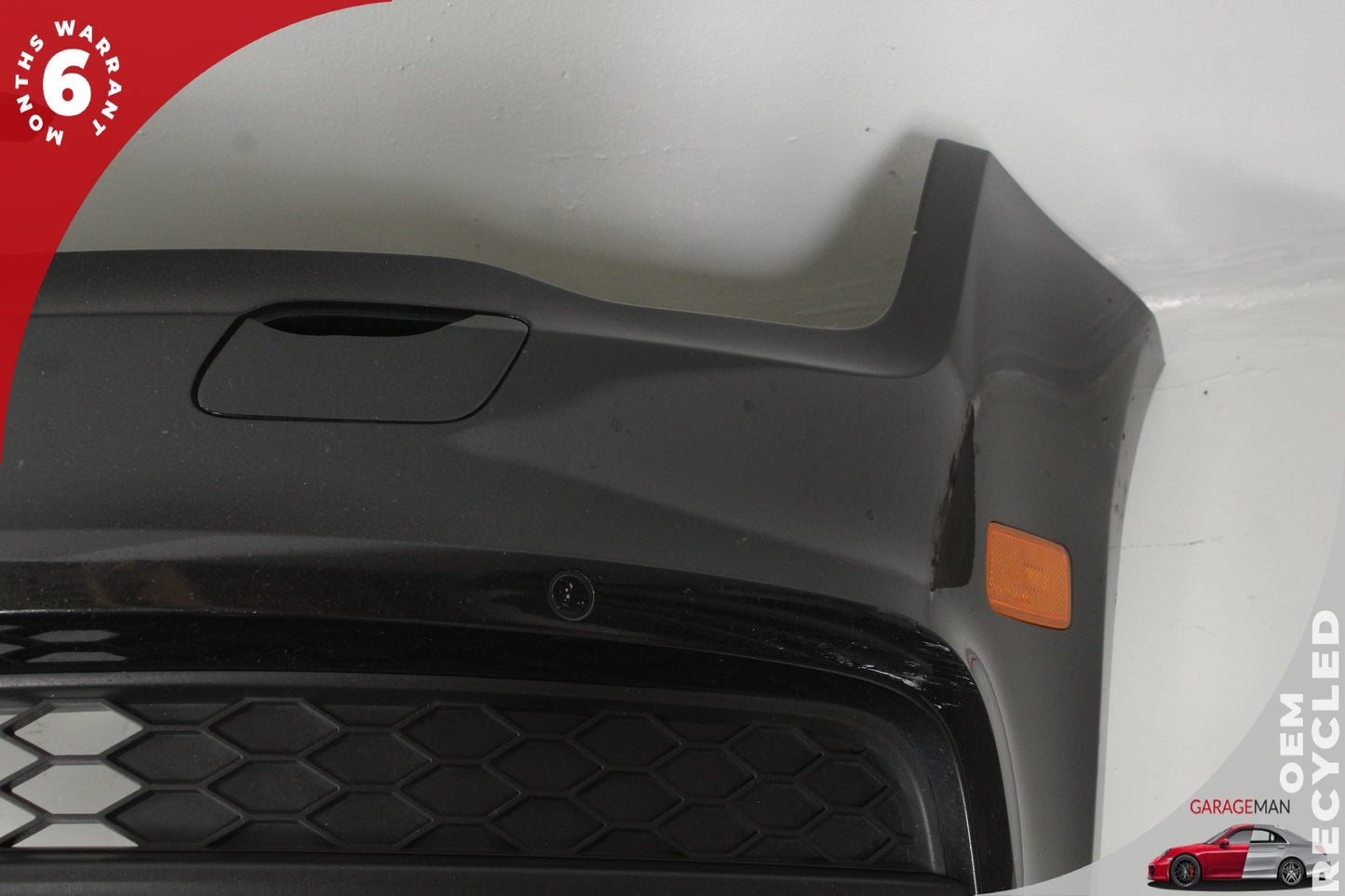 2012-2015 Audi A7 4G Sedan Front Bumper Cover 4G8807065AH Phantom Black Pearl OEM