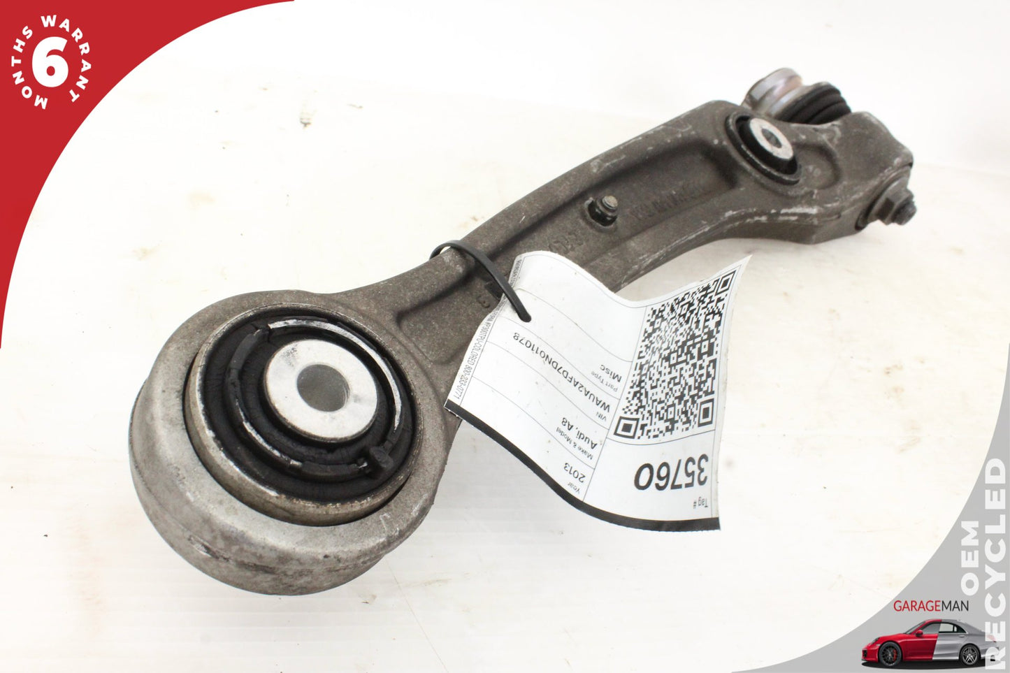 2011-2018 Audi A8 S8 Front Right Side Lower Forward Control Arm 4H0407156A OEM