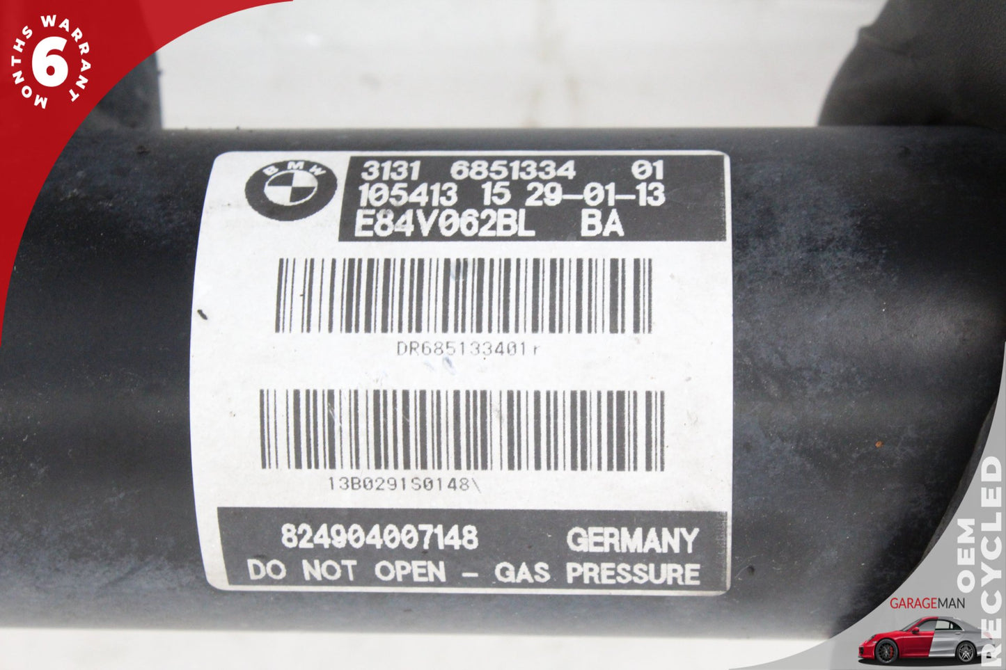 2013-2015 BMW X1 Front Left and Right Side Shock Strut Absorber Set 6851333 OEM