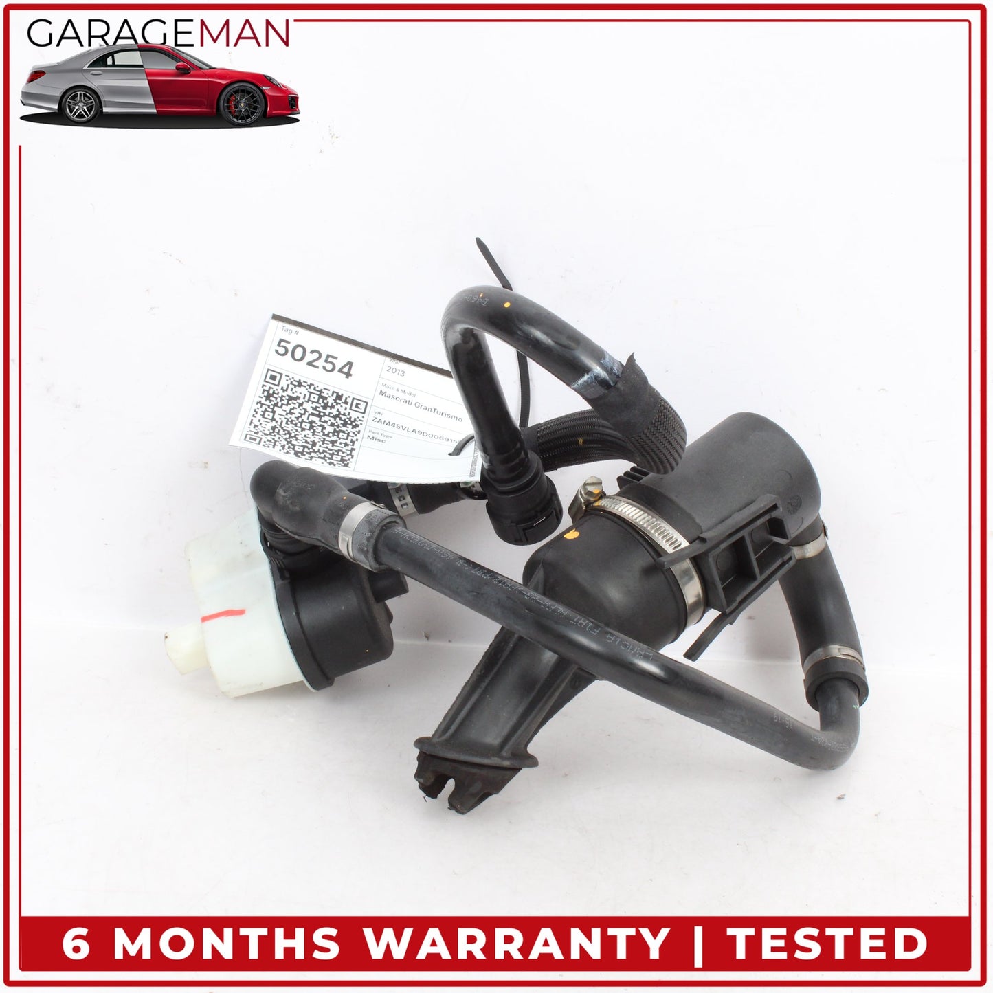 2008-2019 Maserati GranTurismo M145 Fuel Tank Vapor Emission Reservoir Valve OEM