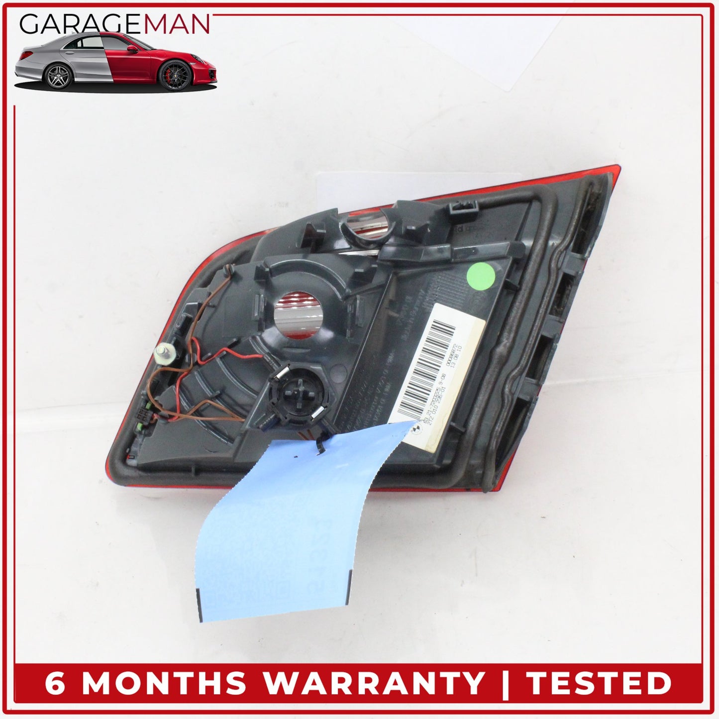 2011-2013 BMW 550i Rear Left Driver Side LED Inner Tail Light Lamp 7203225 OEM