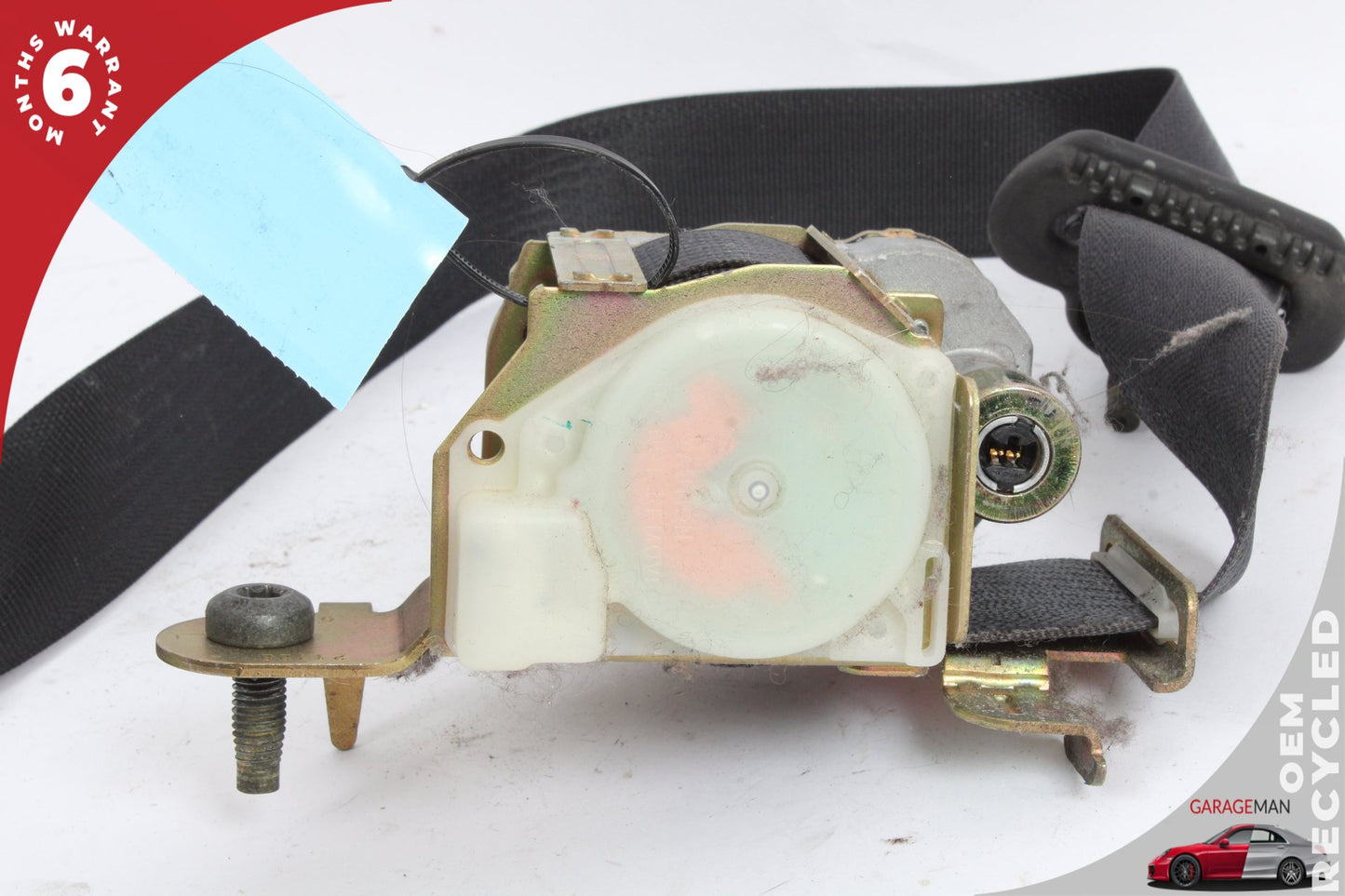 2002-2005 Ford Thunderbird Front Left Driver Side Seat Belt Retractor Black OEM