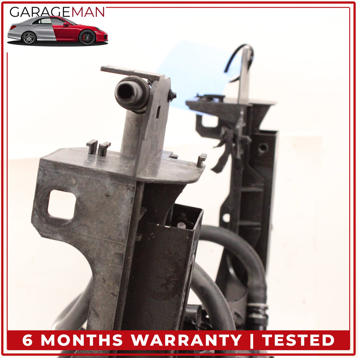 2012-2018 BMW 650i Front Left and Right Side Head Light Mount Bracket Set OEM