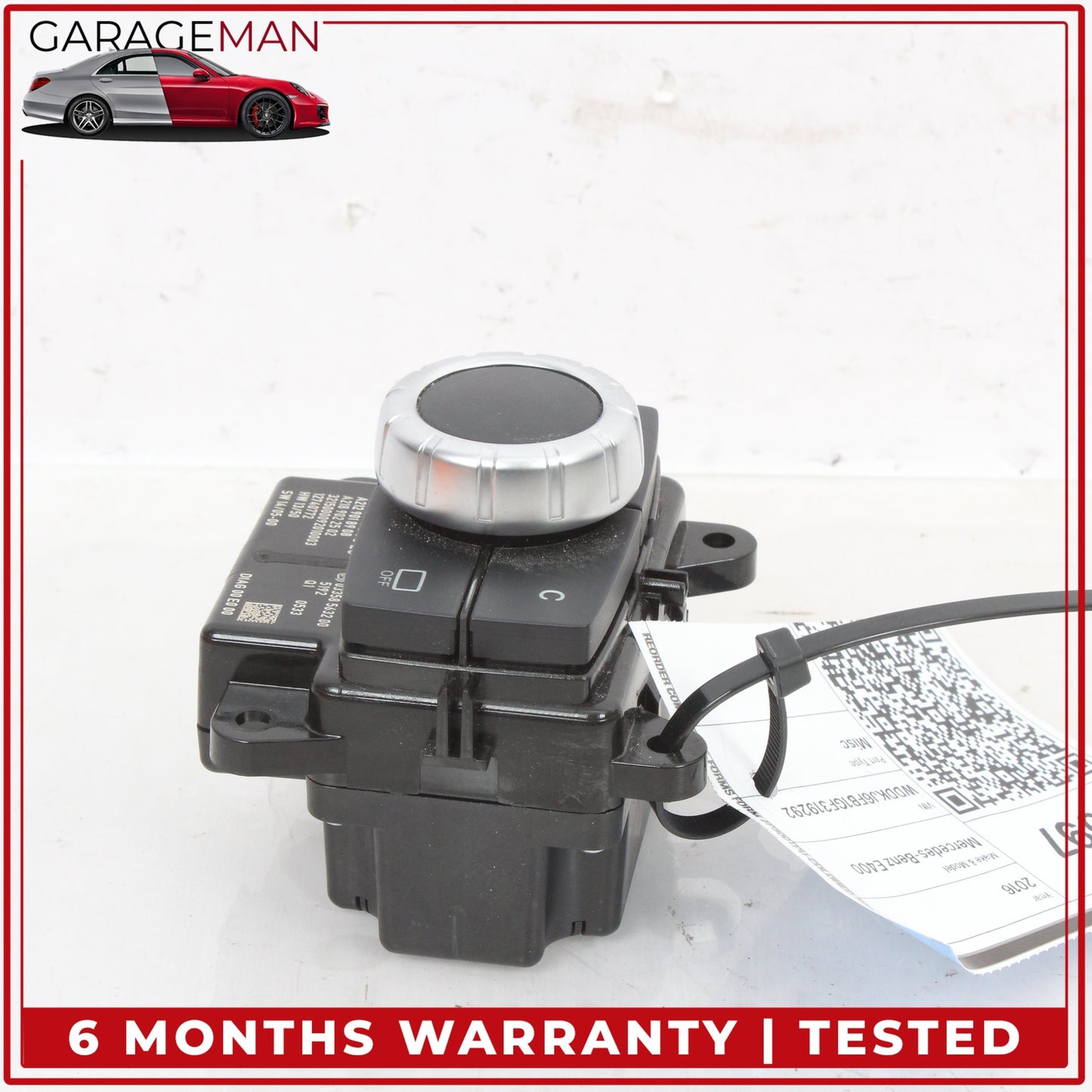2015-2020 Mercedes C207 E400 Coupe Multimedia Knob Control Switch 2129009828 OEM