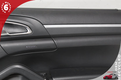 2011-2018 Porsche Cayenne 958 Rear Right Passenger Side Door Trim Panel OEM