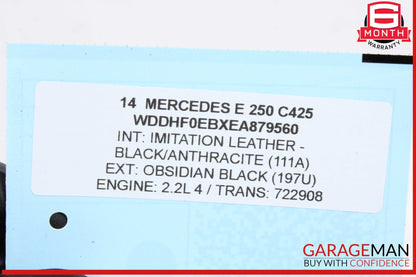 2008-2017 Mercedes-Benz E250 W212 Trunk Lid Latch Lock Actuator 2047500185 OEM