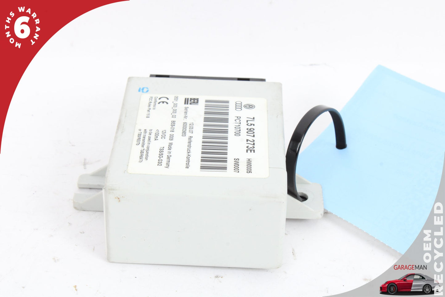 2008-2010 Porsche Cayenne 957 TPMS Tire Pressure Control Module 7L5907273E OEM