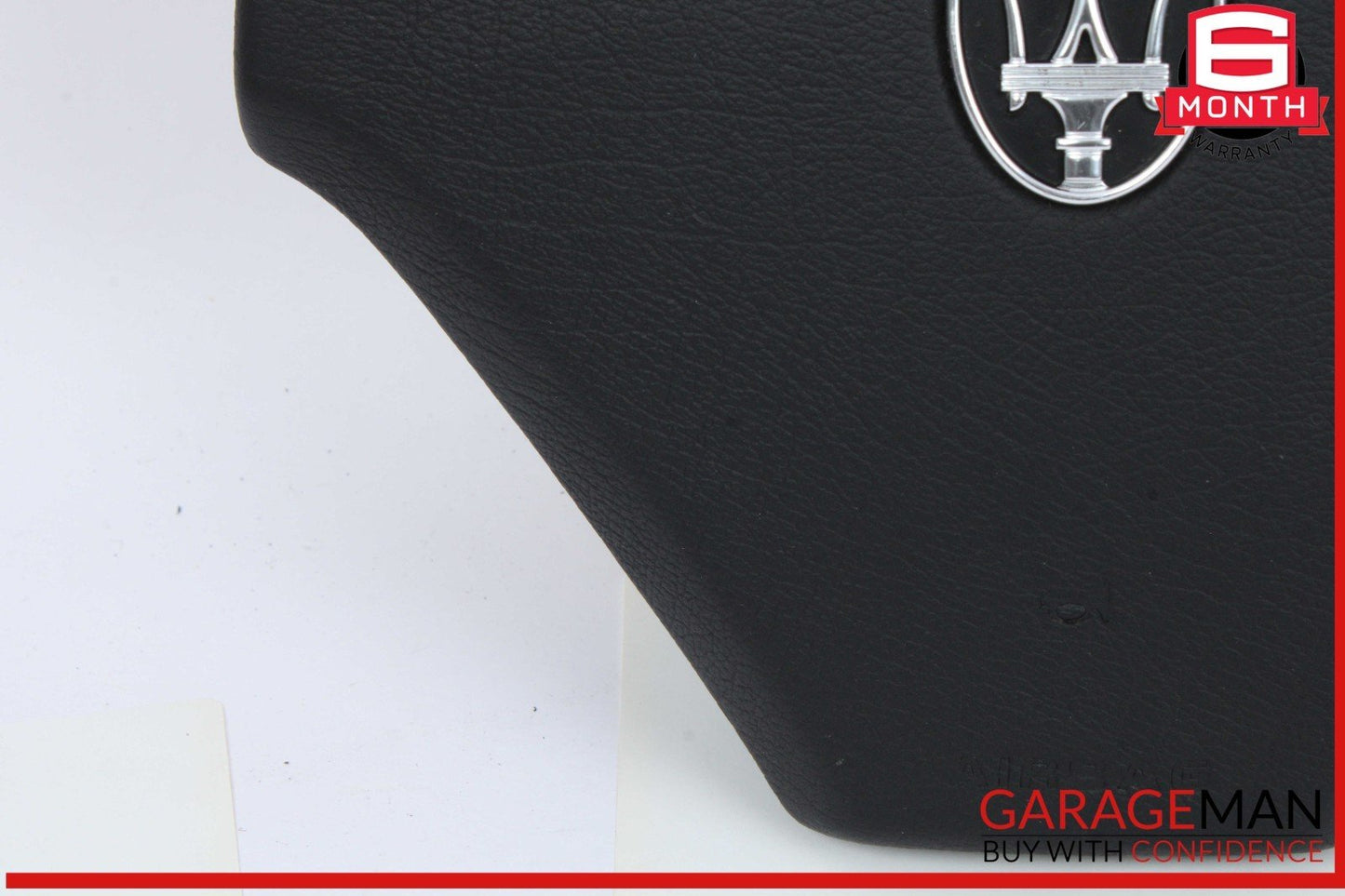 03-13 Maserati Quattroporte M139 Steering Wheel Airbag Black OEM