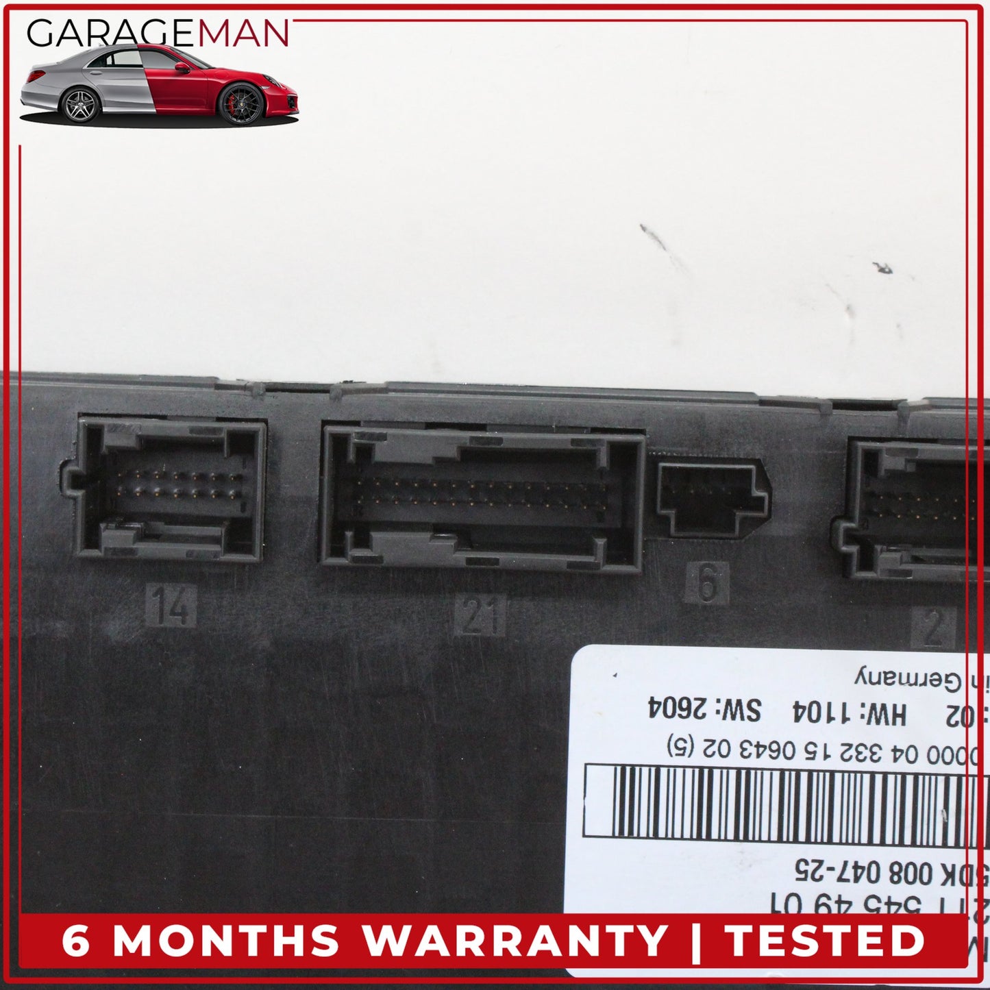 2003-2011 Mercedes-Benz E350 W211 Sedan Rear Trunk Fuse Box Module 2115454901 OEM