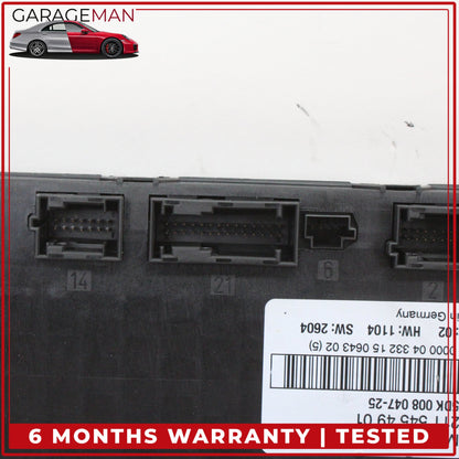 2003-2011 Mercedes-Benz E350 W211 Sedan Rear Trunk Fuse Box Module 2115454901 OEM
