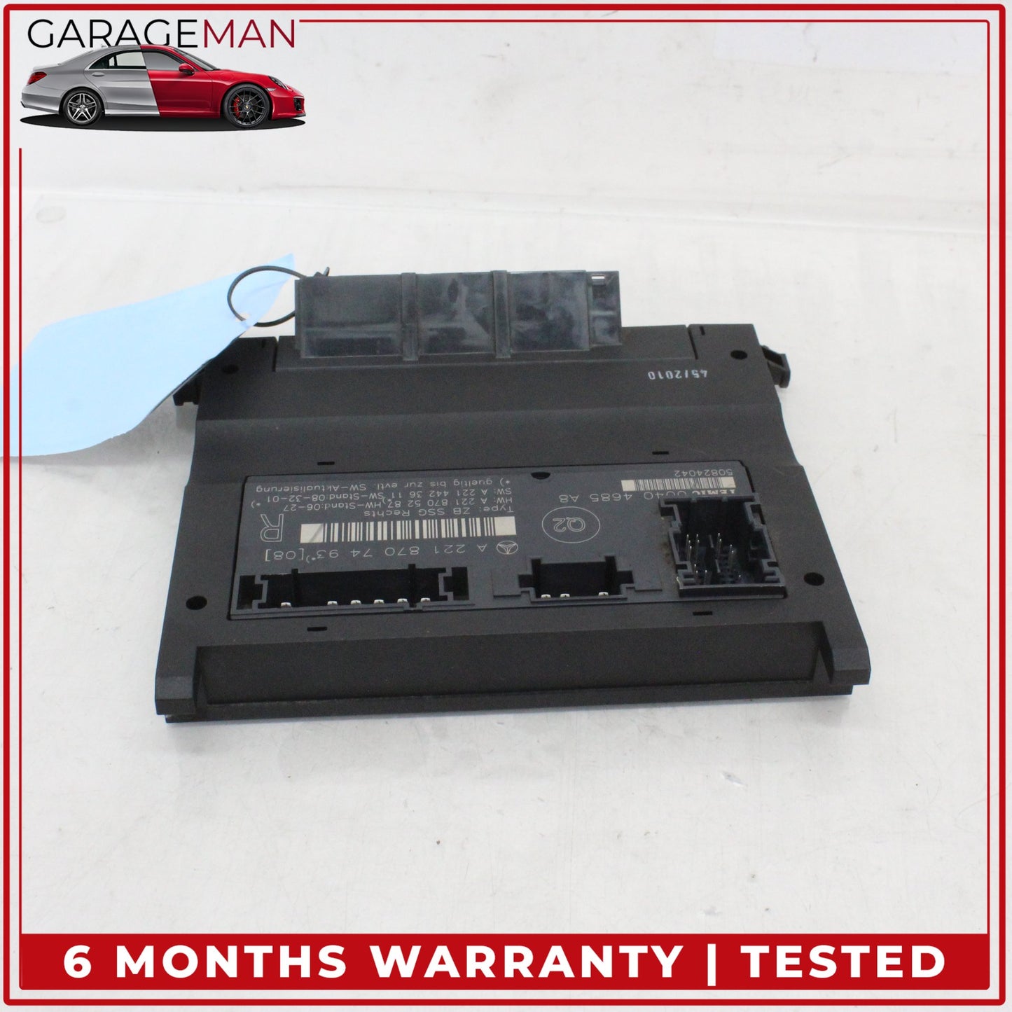 2007-2013 Mercedes W221 S400 Front Right Side Seat Control Module 2218707493 OEM