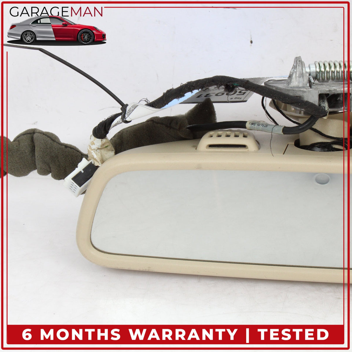 2010-2016 Mercedes W218 CLS63 AMG E250 Interior Rear View Mirror 2048104217 OEM