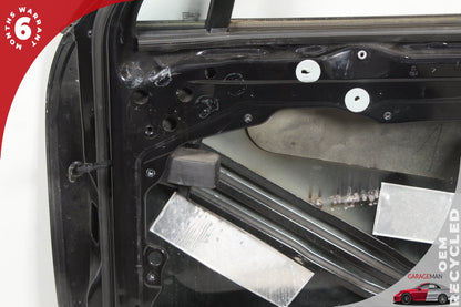2011-2018 Porsche Cayenne 958 Front Right Passenger Side Door Shell Black OEM