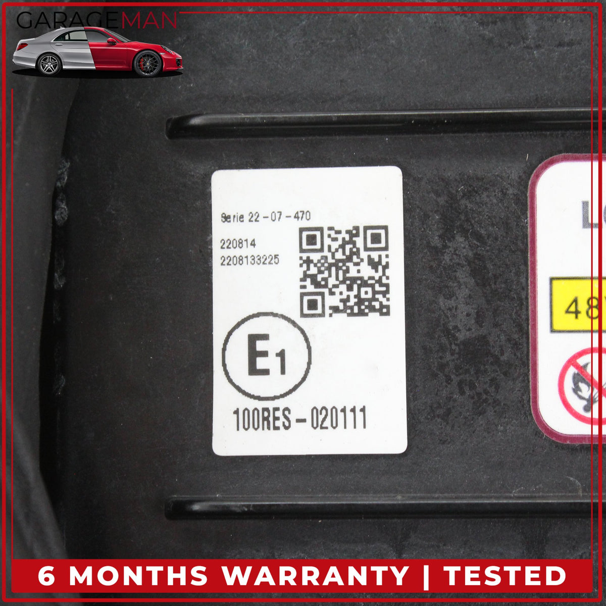 2017-2025 BMW M340i G20 LG Lithium Li-Ion Battery 10Ah 440Wh 44V 61215A58884 OEM