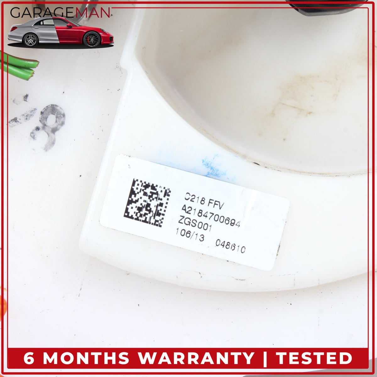 2012-2018 Mercedes W212 E350 Left Side Fuel Pump Level Sensor 2184700194 OEM