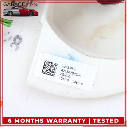 2012-2018 Mercedes W212 E350 Left Side Fuel Pump Level Sensor 2184700194 OEM