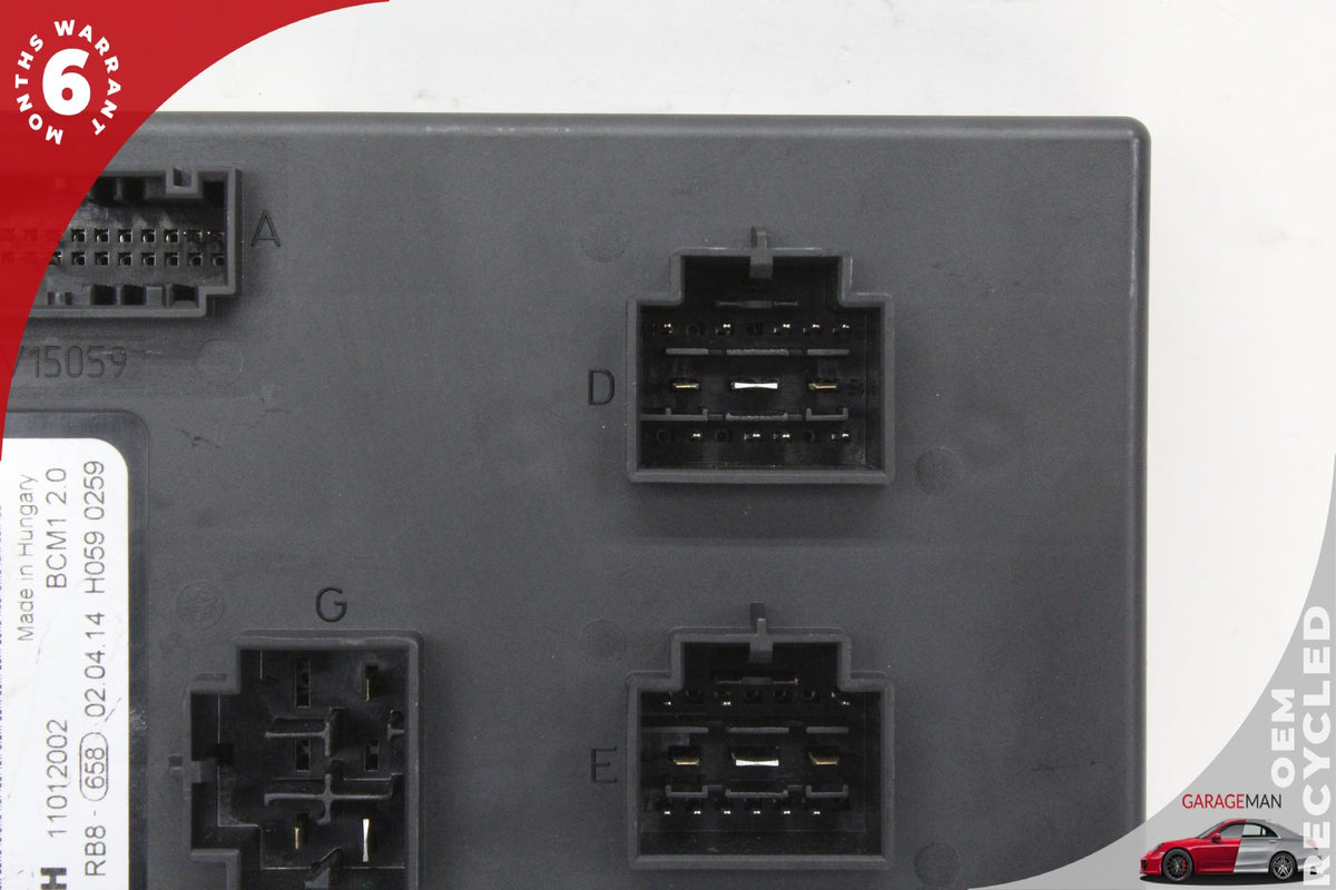 2012-2015 Audi A6 S6 Body Comfort Onboard Control Module Unit BCM BCU OEM