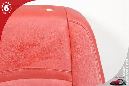 2007-2013 BMW 335is 328i Front Right Side Top Upper Seat Cushion Red 7253094 OEM