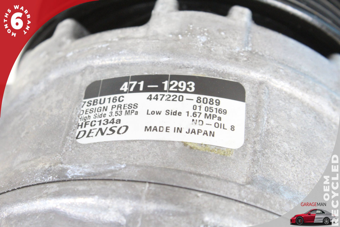 2002 Mercedes-Benz CLK55 AMG W208 Convertible A/C Compressor 4711293