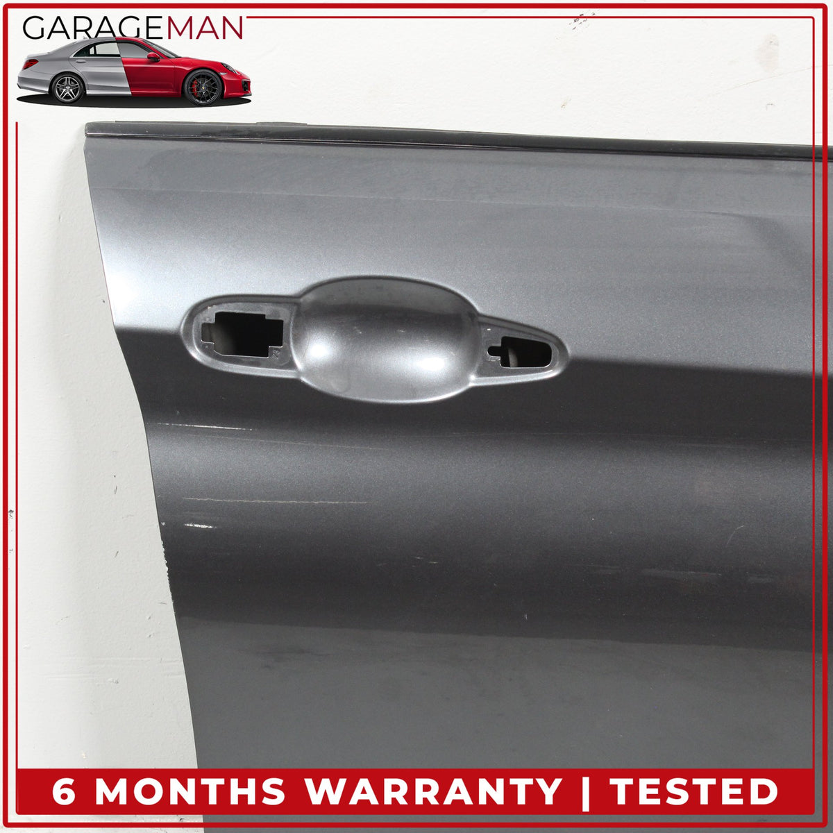 2015-2020 BMW 430i Gran Coupe Sedan Front Right Door Shell Gray Metallic OEM