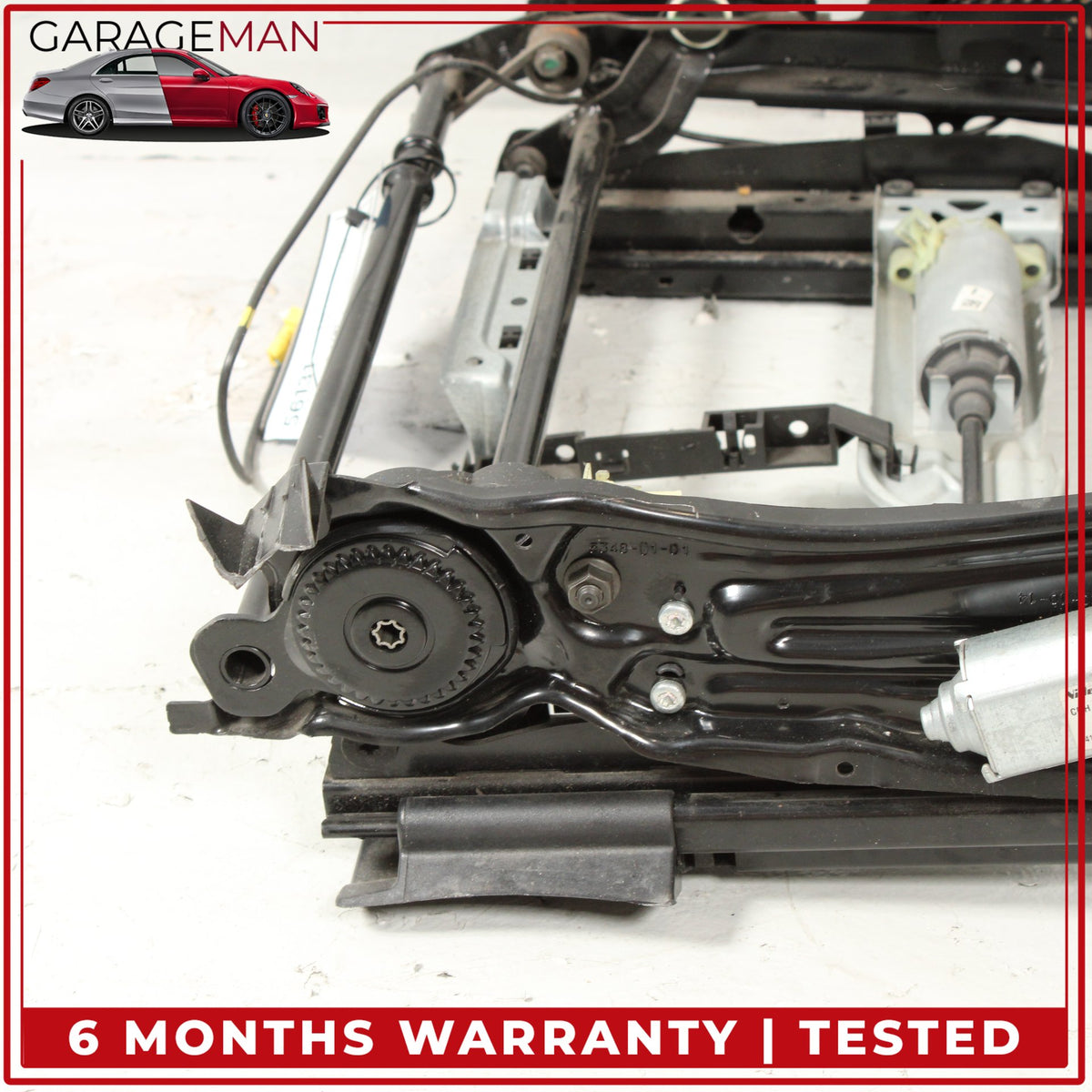 2010-2016 Mercedes W212 E400 Front Left Seat Track Frame Rail 2129103336 OEM