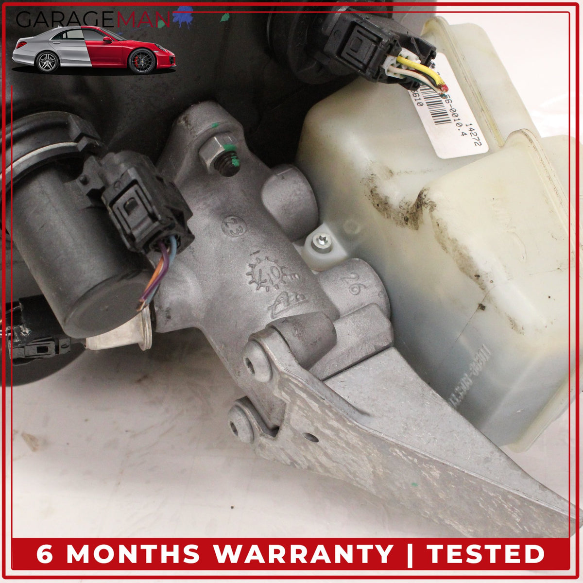 2007-2012 Mercedes W164 ML350 Power Brake Booster Master Cylinder 1644301430 OEM