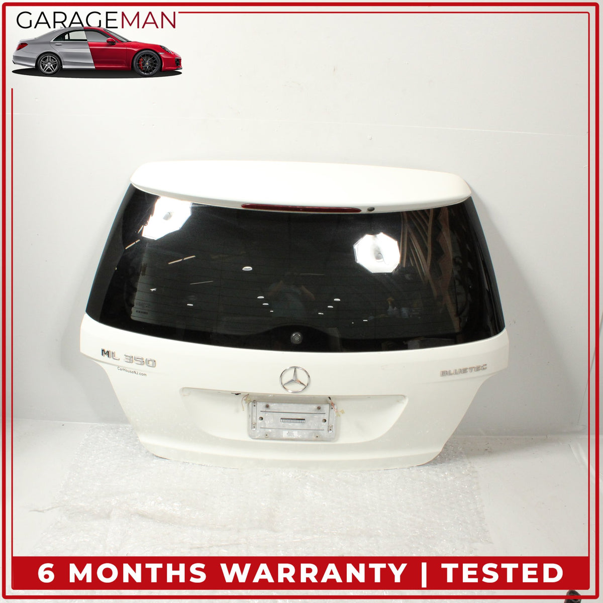2006-2011 Mercedes W164 ML350 ML500 ML63 AMG Trunk Lid Tailgate Hatch Shell OEM
