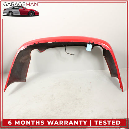 1999-2001 Porsche 911 996 Rear Bumper Cover Red 99650541108 OEM