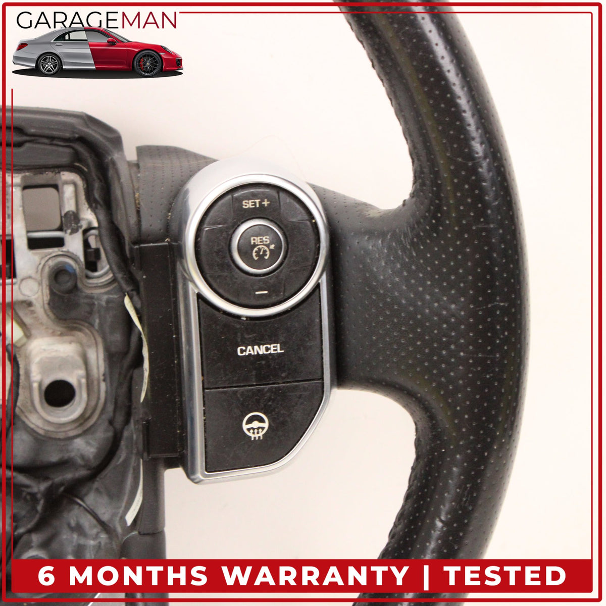2014-2022 Land Rover Range Rover Sport L494 Steering Wheel Black DPLA3F563CD OEM