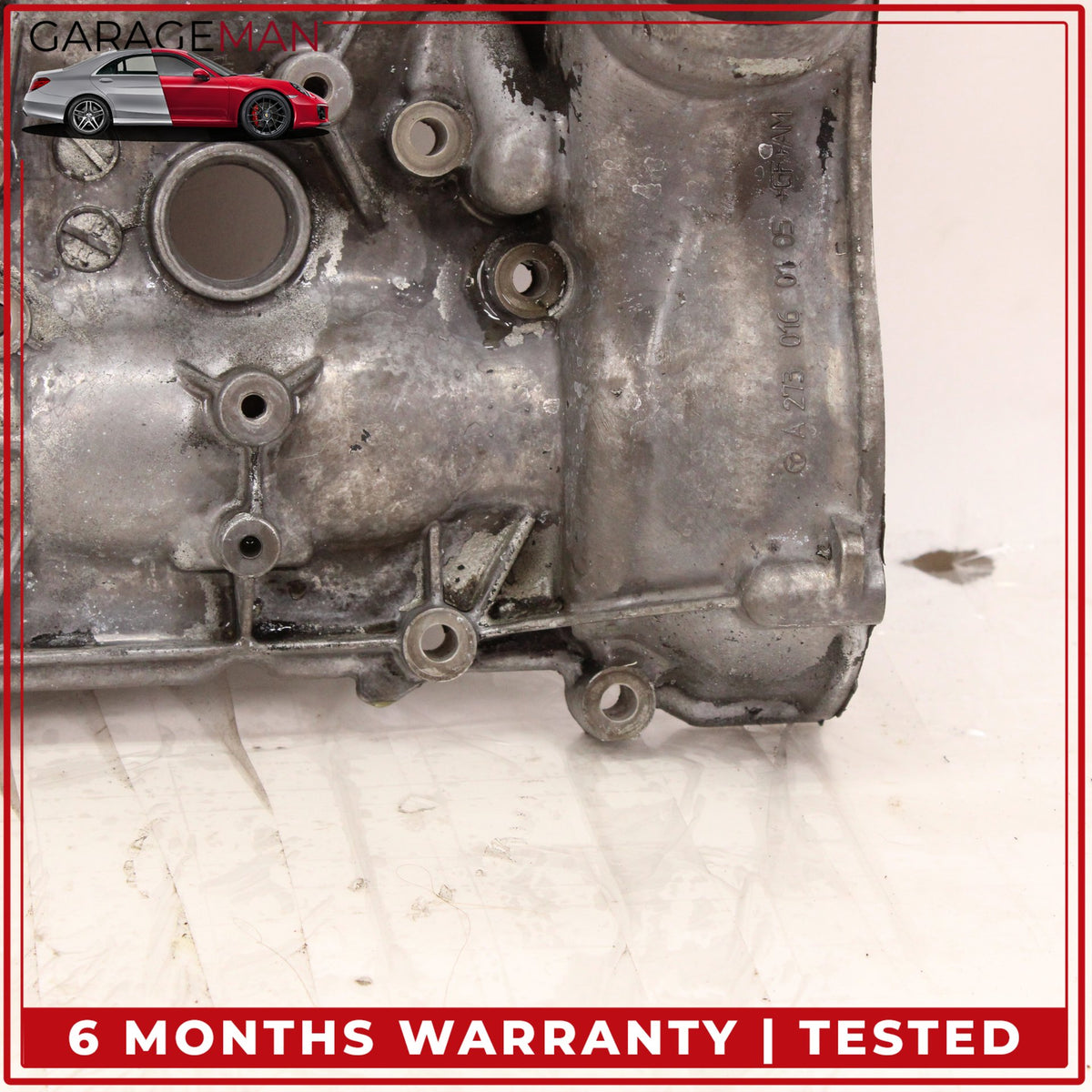 2007-2012 Mercedes W221 S550 Right Side Cylinder Head Valve Cover 2730160105 OEM