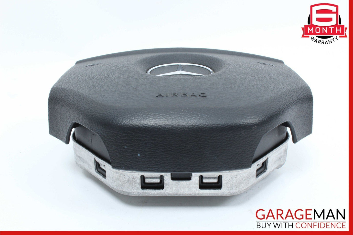 06-08 Mercedes W164 ML350 GL450 R350 Driver Steering Wheel Airbag Black OEM