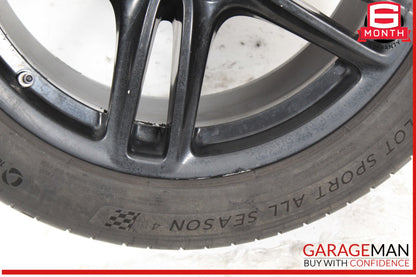 10-16 Porsche Panamera 970 10 x 19 19" Rear Wheel Rim w/ Tire 97036216000 OEM