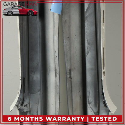 2008-2018 Maserati GranTurismo Left and Right Side Skirt Rocker Panel White OEM