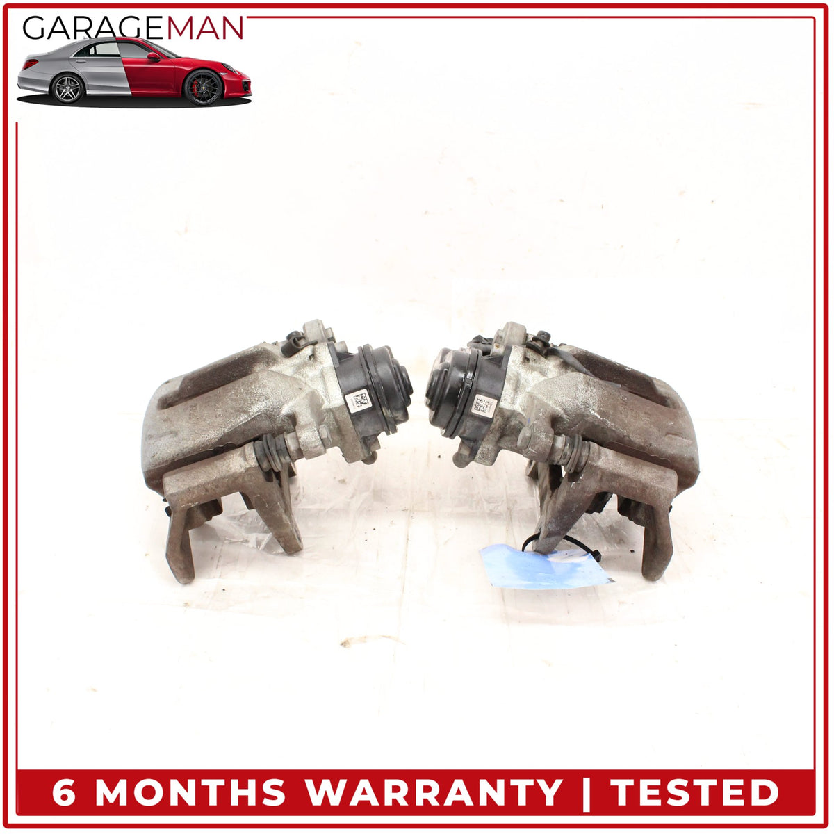 2012-2018 Audi A6 A7 Rear Left and Right Side Brake Caliper Set 4G5AF OEM