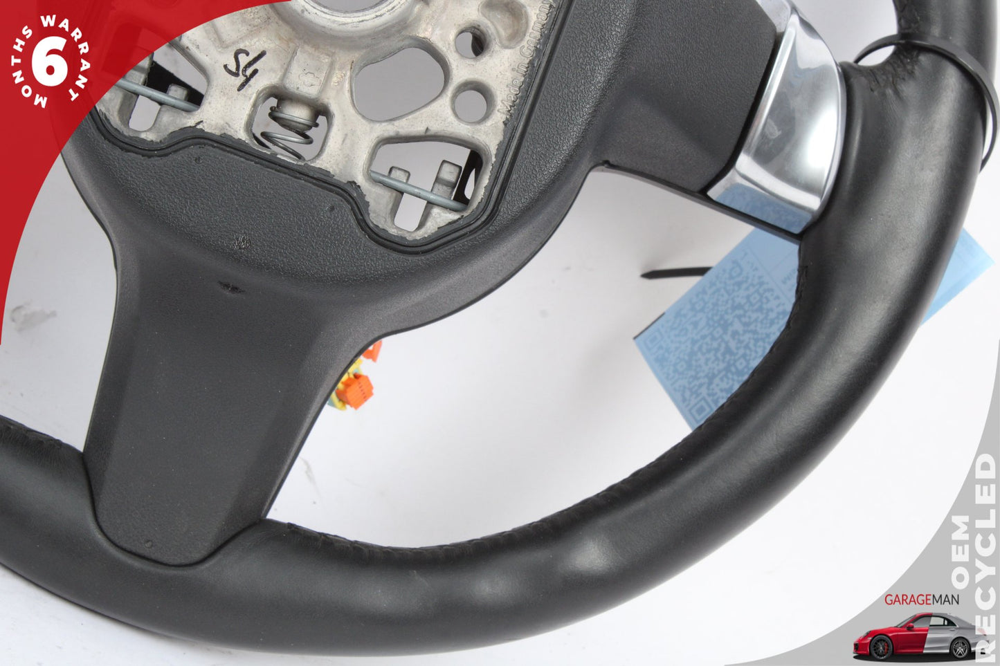 11-14 Porsche Cayenne S Hybrid 92A SUV Steering Wheel w/ Paddle Shifters 7PP419091AD