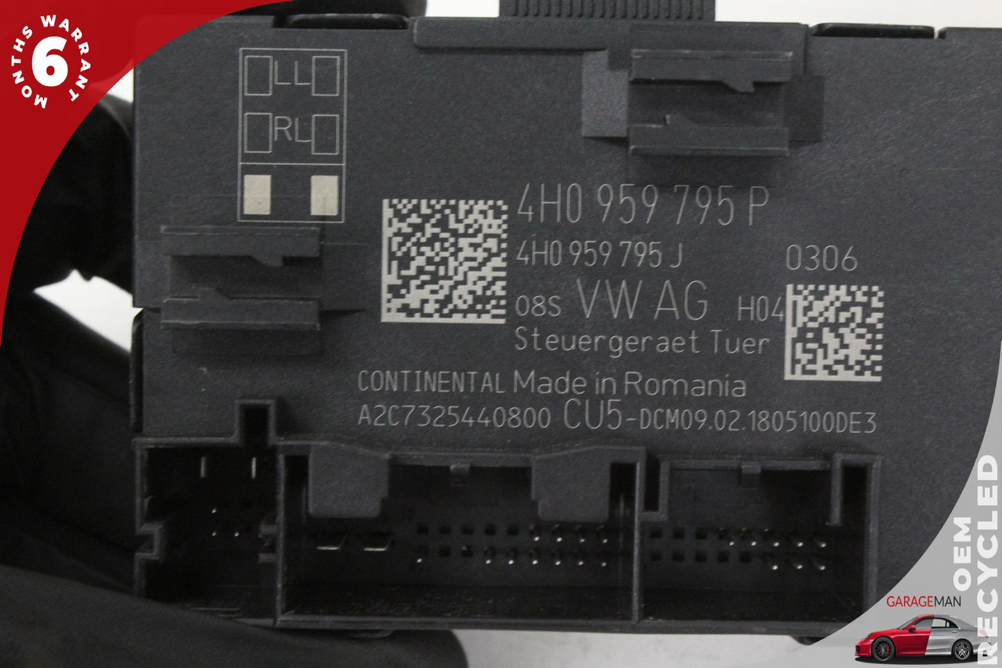 2015-2024 Porsche Macan 95B Rear Left or Right Side Door Control Module OEM