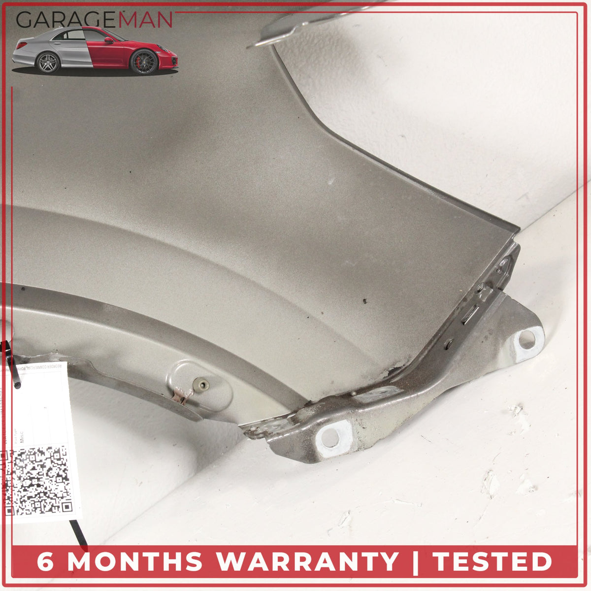 2019-2025 Audi Q3 Front Left Side Fender Wing Panel Chronos Gray Metallic OEM