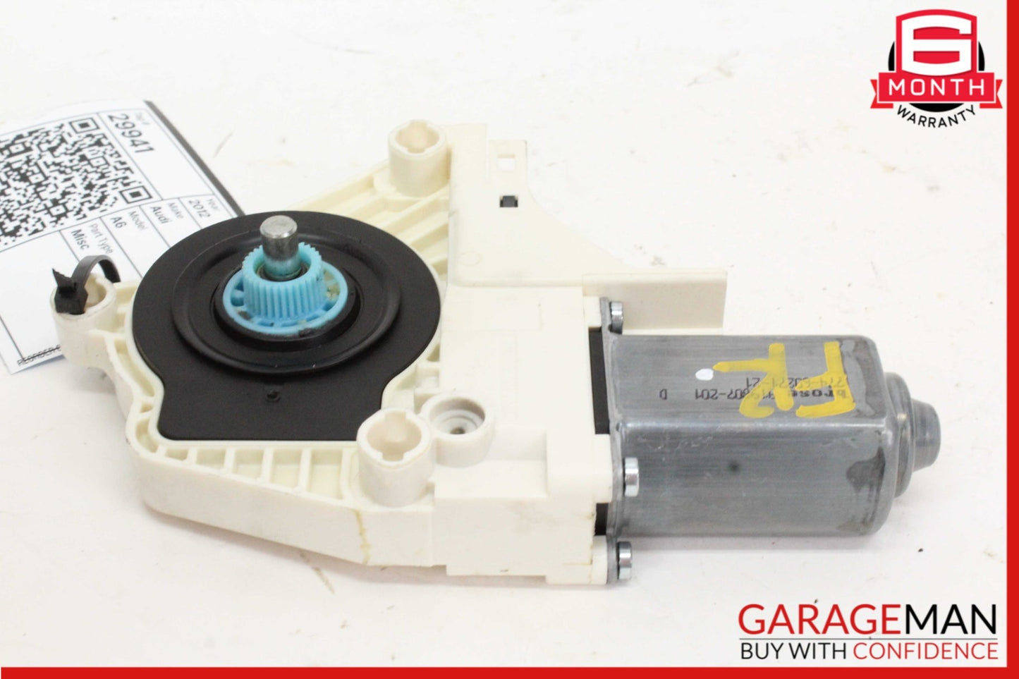 2012-2018 Audi A6 C7 Sedan Front Right Window Regulator Motor 8K0959802B Genuine