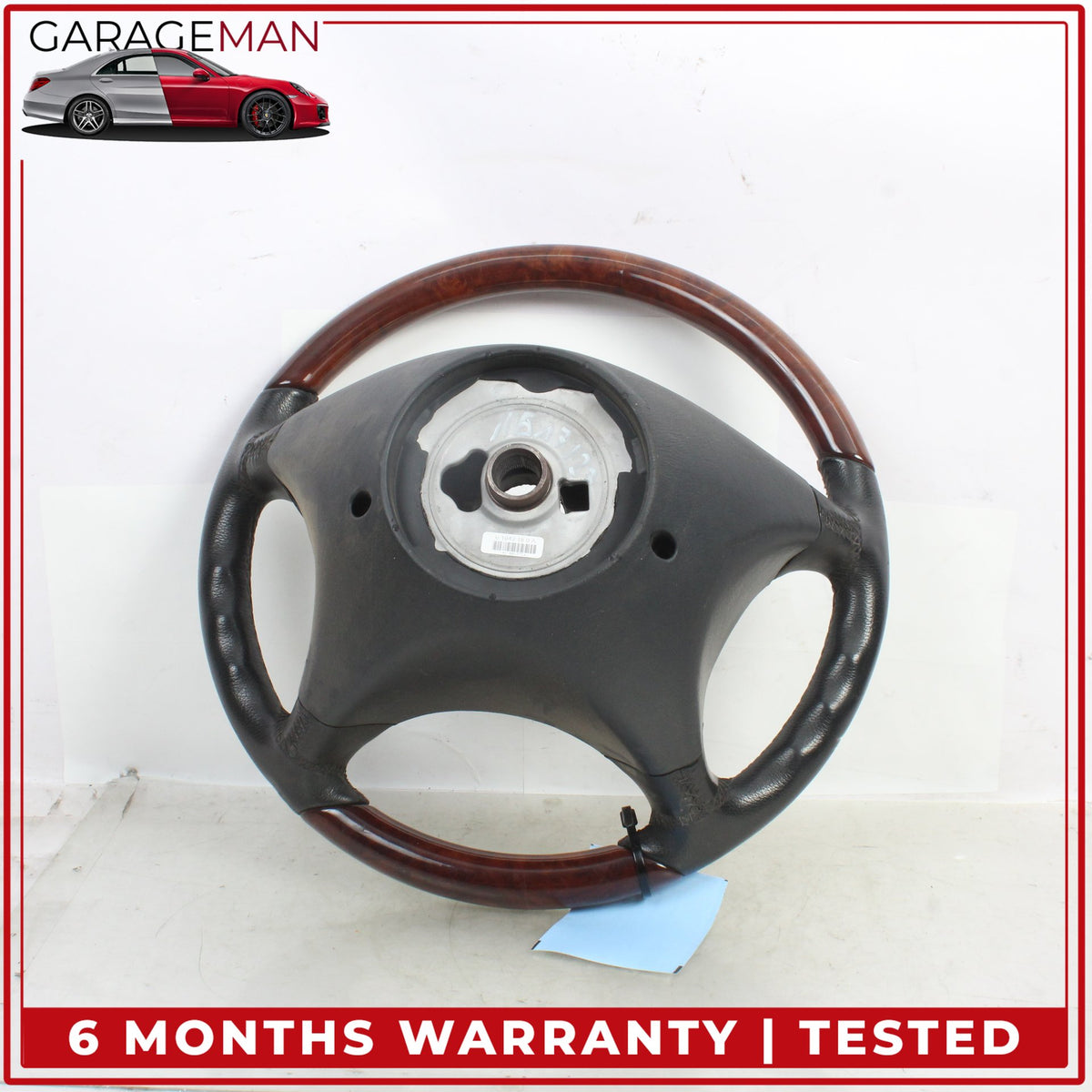 2000-2006 Mercedes W215 CL500 S500 Front Left Steering Wheel Wood 2204600503 OEM